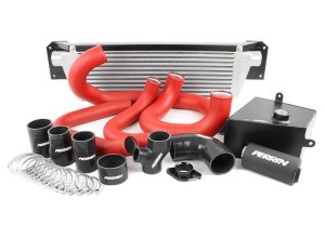 Subaru WRX Intercooler Boost Tubes - Front - Perrin Performance - Red - `15-`21 Subaru WRX Intercooler Boost Tubes - Front - Perrin Performance - Red - `15-`21